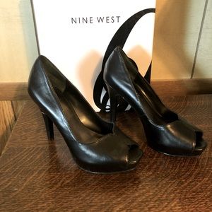 Nine West 4’ Stiletto Peep Toe